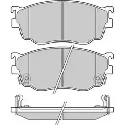 Тормозные колодки, дисковые, комплект E.T.F. 12-0912 23778 2456464 23 777 изображение 0