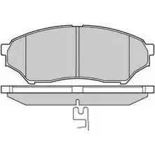 Тормозные колодки, дисковые, комплект E.T.F. 12-1036 2 3487 D1218-8339 2456588 изображение 0
