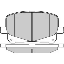 Тормозные колодки, дисковые, комплект E.T.F. 245 22 2456601 12-1049 D1227-8346