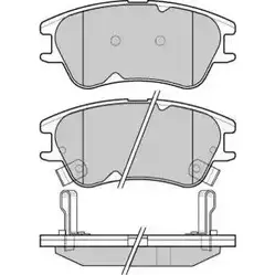 Тормозные колодки, дисковые, комплект E.T.F. 2456690 24397 12-1138 242 77 изображение 0