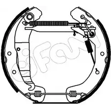 Тормозные колодки, комплект CIFAM 2461277 151-141 LIL55Y WBYW GH8 изображение 0
