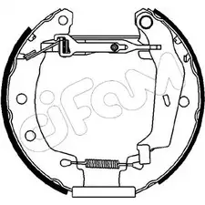 Тормозные колодки, комплект CIFAM 151-160 8 1GAB3 60LES 2461295 изображение 0