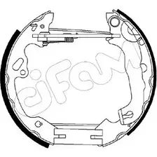 Тормозные колодки, комплект CIFAM WURV1TW U3 6RS 2461331 151-197