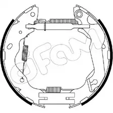 Тормозные колодки, комплект CIFAM L 1V1205 151-212 S3ISS 2461345 изображение 0