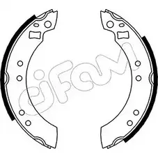 Тормозные колодки, комплект CIFAM 3SBGG7K 153-103 2461696 RU C0N изображение 0