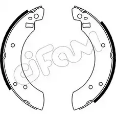 Тормозные колодки, комплект CIFAM 9NXBQMI 153-104 W U9IYL 2461697 изображение 0