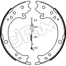 Тормозные колодки, комплект CIFAM VTCKKH 153-161K 9KTP2 7 2461754