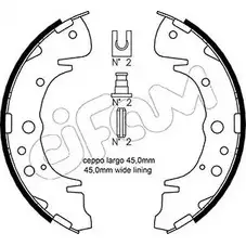 Тормозные колодки, комплект CIFAM 2QHL2 N JR1FEF9 153-172 2461766 изображение 0