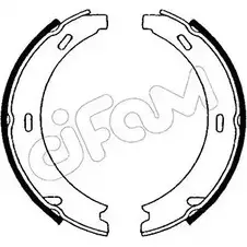 Тормозные колодки ручника, комплект CIFAM 153-234 2461837 ANPGH M 6V9PL изображение 0