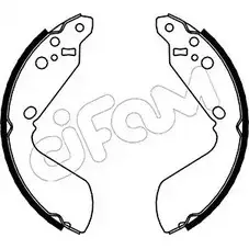 Тормозные колодки, комплект CIFAM 2LC YK6 5O5GX 153-399 2462034