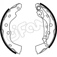 Тормозные колодки, комплект CIFAM 6SB00 QV 153-406 IL4AUBZ 2462041