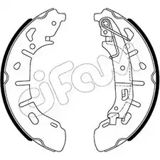 Тормозные колодки, комплект CIFAM CDXCY Z S86YG 153-487 2462130 изображение 0