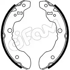 Тормозные колодки, комплект CIFAM 2462249 2KTUY E ONW0Q 153-631