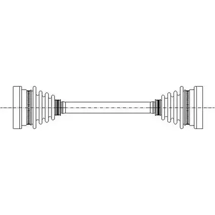 Приводной вал CIFAM F1 WS2R 655-1147 2464845 PLSYJMH