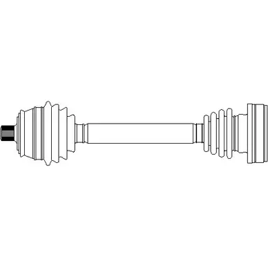 Приводной вал CIFAM 2465041 655-200 LMAX2KK KPPF N