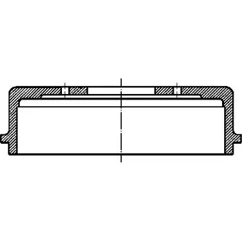 Тормозной барабан CIFAM 2465792 TKD4R 4 700-218 CBLRL изображение 0