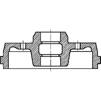Тормозной барабан CIFAM 81PL X 700-292 2465854 8F007FO