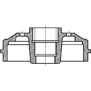 Тормозной барабан CIFAM PEI7L1 0 R4XBNEI 700-371 2465921