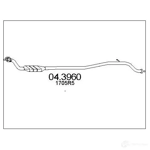 Катализатор MTS 043960 8033464944230 1702134 SS0 6L изображение 0