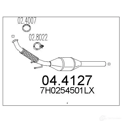 Катализатор MTS P5L IF 1702292 8033464899394 044127 изображение 0