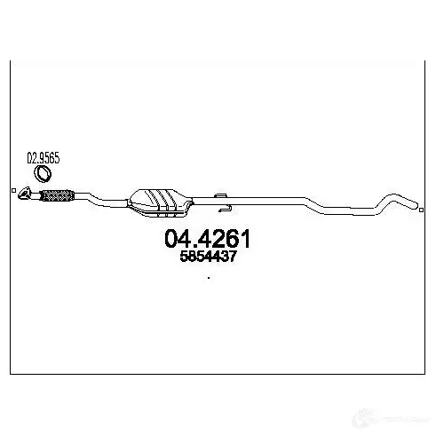 Катализатор MTS 8033464138936 1702421 99H 3O 044261 изображение 0