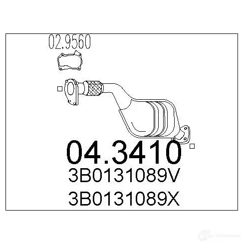 Катализатор MTS N68 DW 8033464062484 1701712 043410