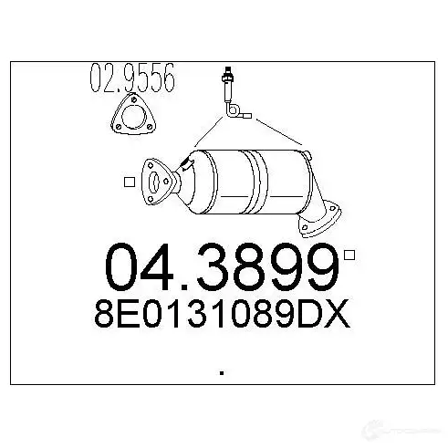 Катализатор MTS I0S 1Q 8033464066369 043899 1702075
