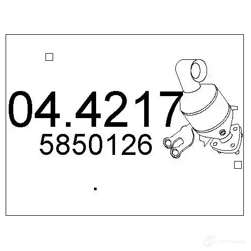 Катализатор MTS 044217 8033464914288 IB QPB 1702379 изображение 0