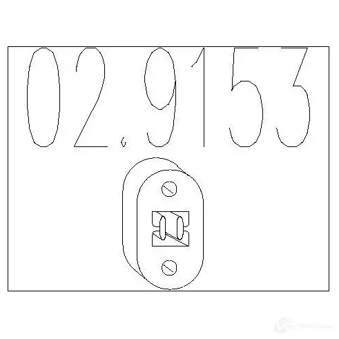 Прокладка трубы глушителя MTS 8033464236991 029153 1700663 X VODZK