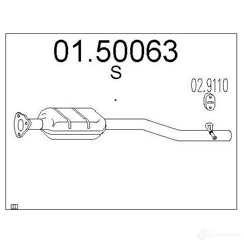 Резонатор MTS 1696028 9GYP RI 0150063 8033464016029 изображение 0