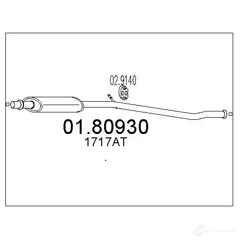 Резонатор MTS I9 LSN 0180930 8033464041328 1699827 изображение 0