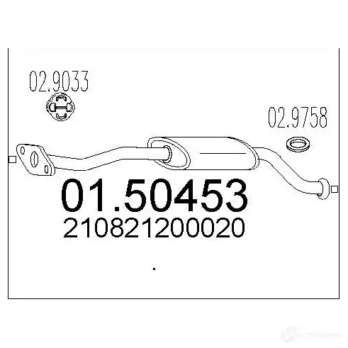 Резонатор MTS Y3BX 1AQ 8033464448547 0150453 1696288