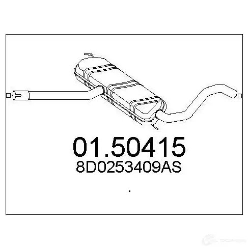 Резонатор MTS 0150415 F QRQ6 1696252 8033464433925