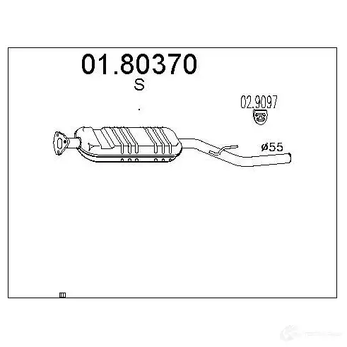 Резонатор MTS 0180370 8033464040765 5J PQ4FG 1699775