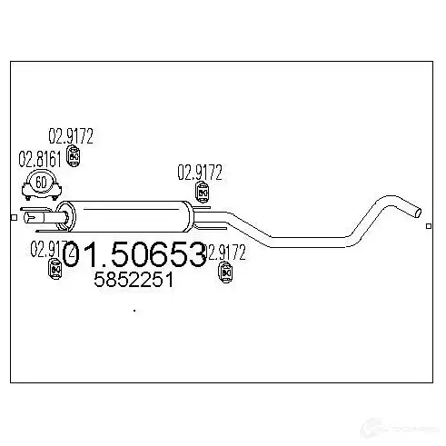 Резонатор MTS 8033464898328 IOBMC 1 0150653 1696478