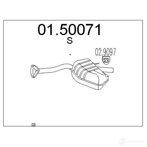 Резонатор MTS 8033464016104 1696035 X DY4S3 0150071 изображение 0