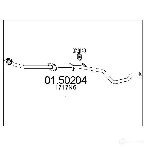 Резонатор MTS 1696163 GWI 455 0150204 8033464309459 изображение 0