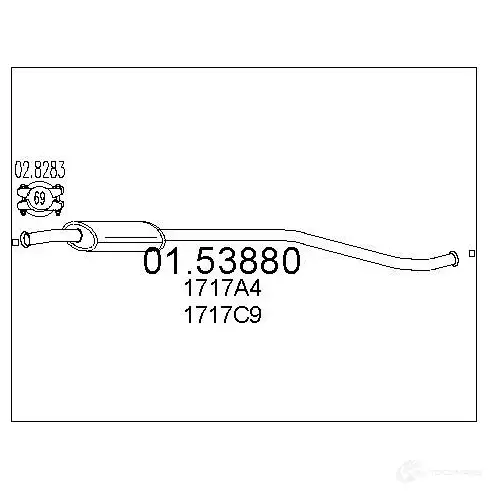 Резонатор MTS F1 3WV 1696926 8033464020347 0153880