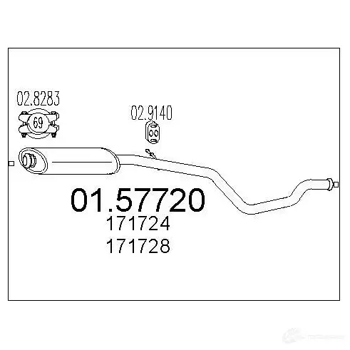 Резонатор MTS LPIQK 1 8033464024154 0157720 1697284 изображение 0