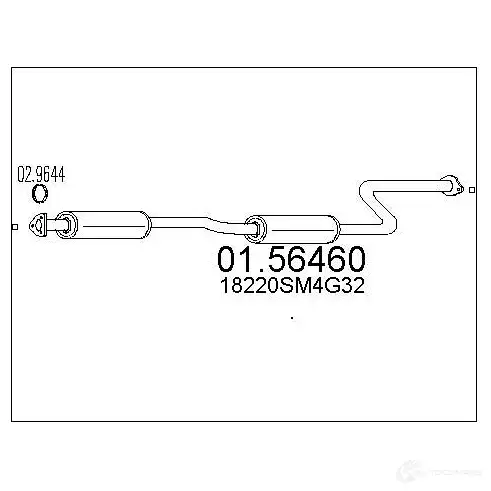 Резонатор MTS RBU SVS 1697168 8033464022907 0156460