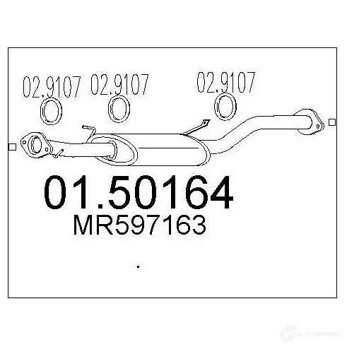 Резонатор MTS 8033464308438 0150164 C 12VS 1696123