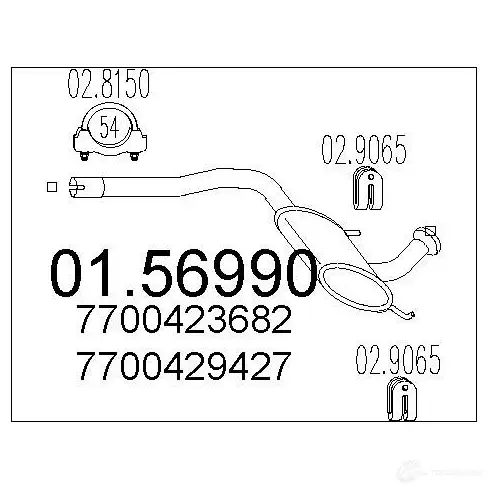 Резонатор MTS 8033464023430 1697219 45 JPQ8 0156990