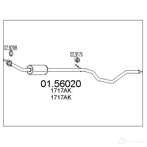 Резонатор MTS 0156020 8033464022464 6C 67VI 1697130