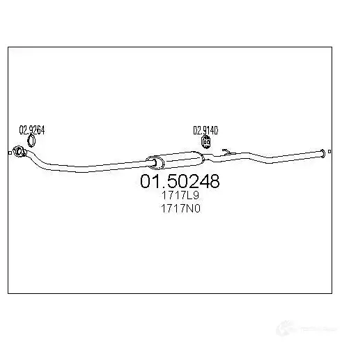 Резонатор MTS 0150248 1696201 ZTB RS 8033464386955 изображение 0