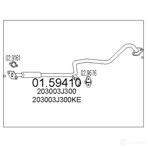 Резонатор MTS 1697444 8033464025823 0159410 ELR 9E изображение 0