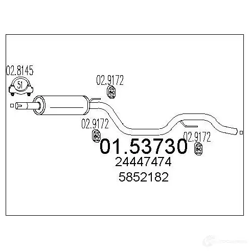 Резонатор MTS 8033464020194 0153730 6 Y7K8 1696912 изображение 0