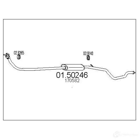 Резонатор MTS 8033464386245 0150246 HNK DI3R 1696199 изображение 0