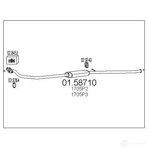 Резонатор MTS 89 27KR 8033464025137 1697379 0158710