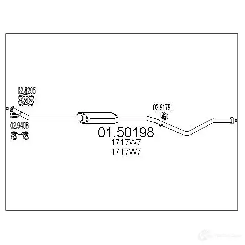 Резонатор MTS 8033464309343 4FZ 1KC 0150198 1696157