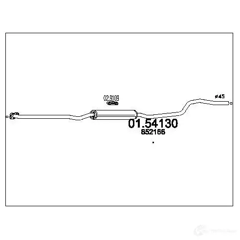 Резонатор MTS 8033464020590 1696950 0154130 DO 87HX изображение 0